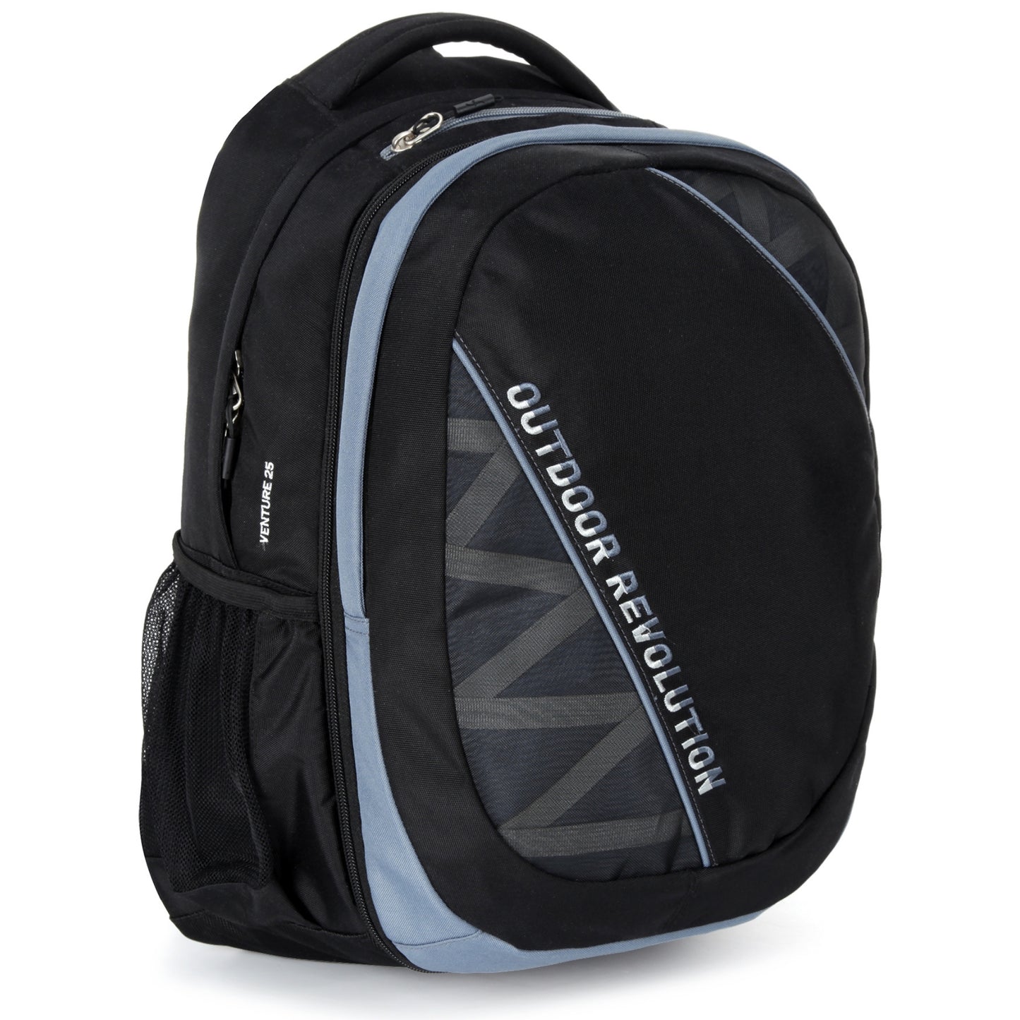 תיק גב מתרחב 25 Outdoor Venture שחור אפור