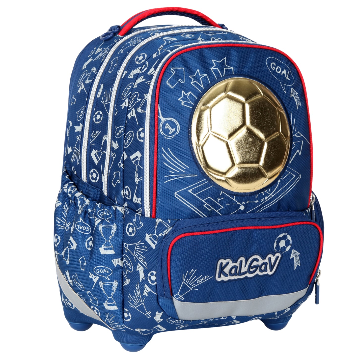 תיק גב אורטופדי X-Fix Soccer Ball כחול