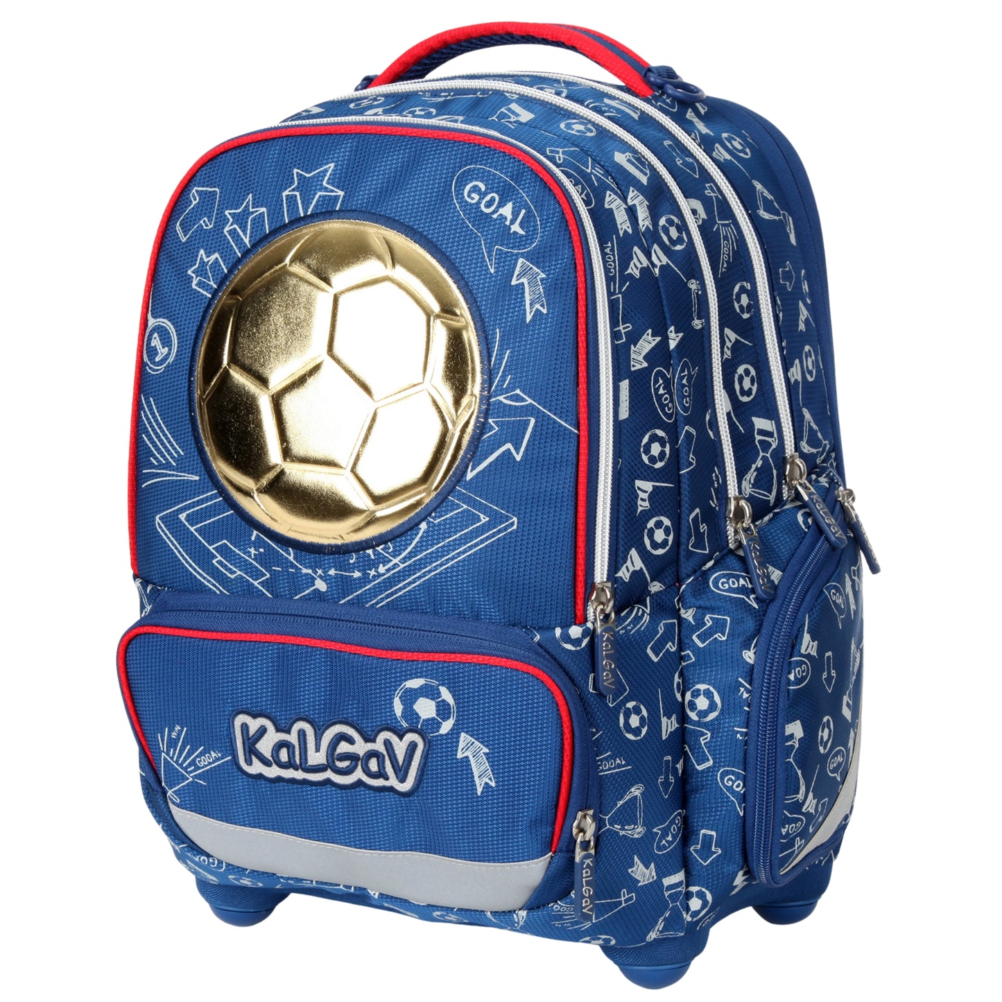 תיק גב אורטופדי X-Fix Soccer Ball כחול