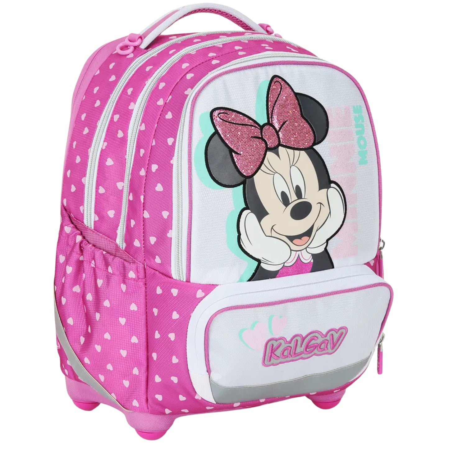 תיק גב אורטופדי X-Fix Minnie Mouse ורוד כהה