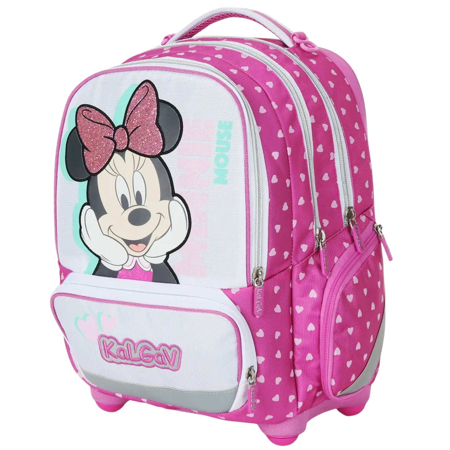 תיק גב אורטופדי X-Fix Minnie Mouse ורוד כהה