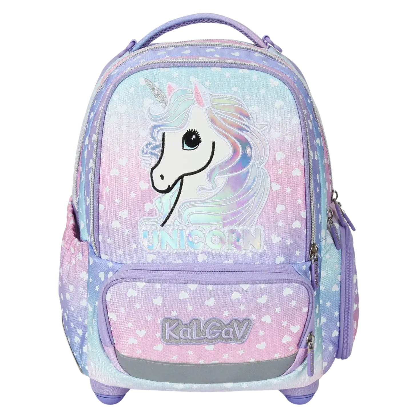 תיק גב אורטופדי Unicorn X-Fix לילך