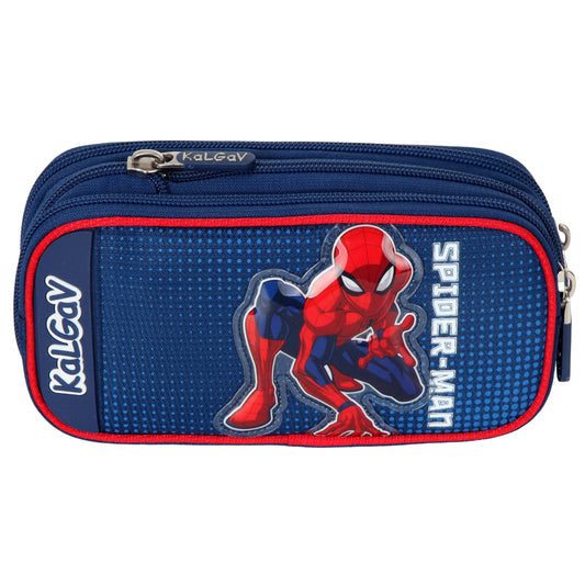 קלמר 2 תאים מתרחב Spiderman כחול כהה