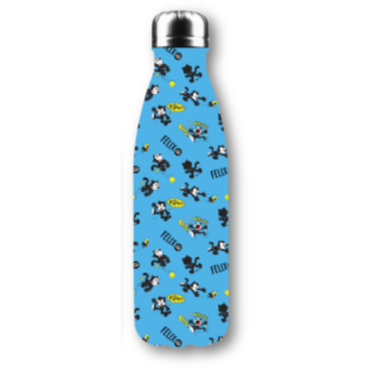 בקבוק 500 מ"ל שומר קור וחום פליקס כחול