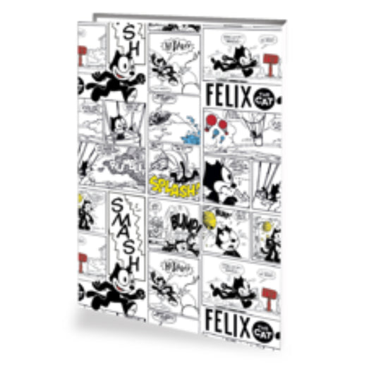 מחברת כריכה קשה A5 פליקס לבן