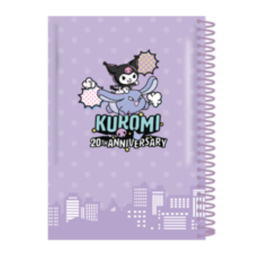 מחברת B5 ספירלה כריכה PP קורומי סגול