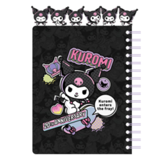 מחברת ספירלה עם חוצצים קורומי