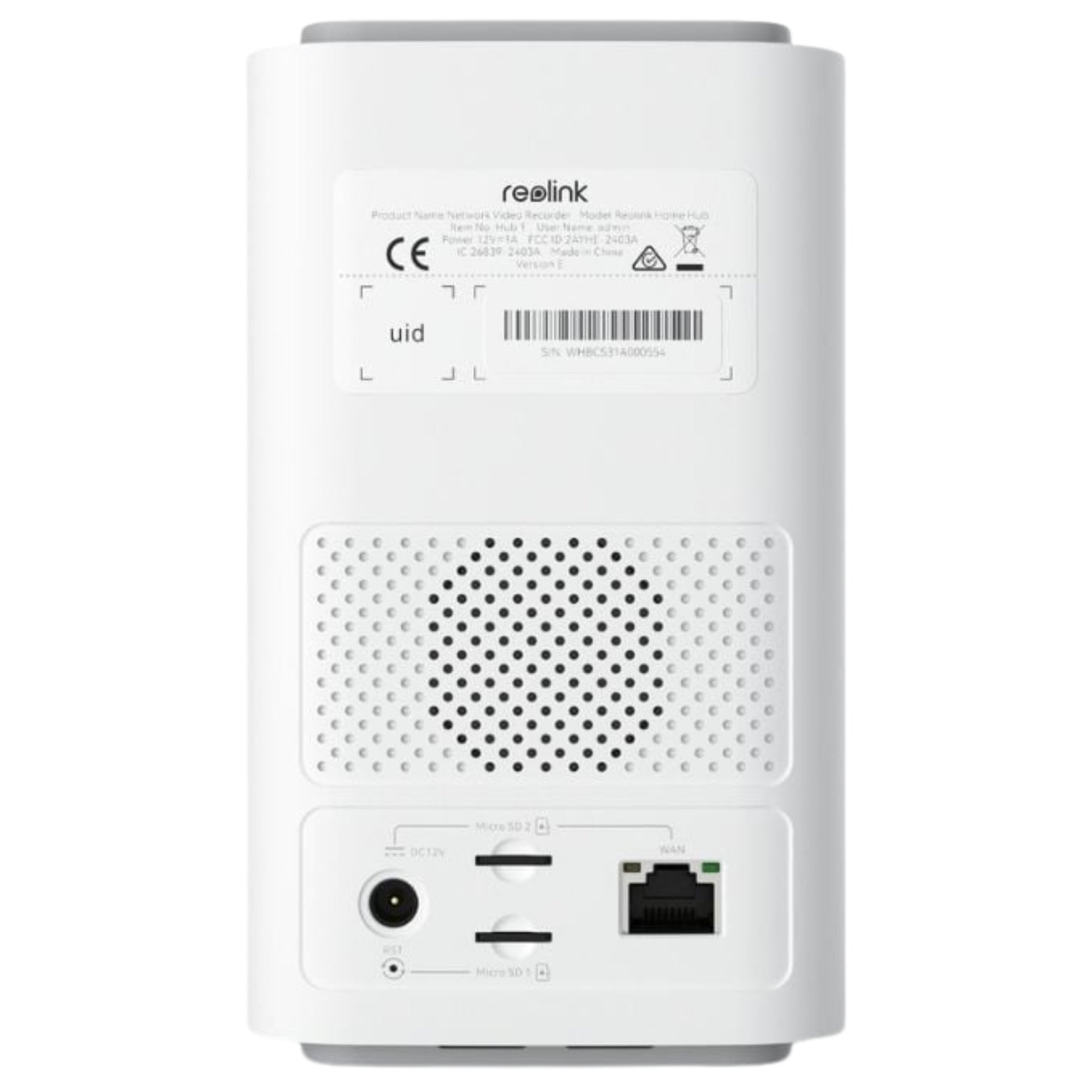 מערכת לאחסון מקומי של הקלטות Reolink Home Hub