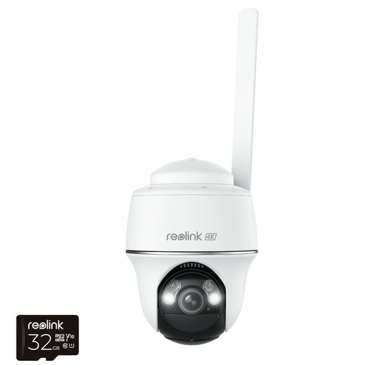 מצלמה חיצונית Reolink Go Pt Ultra 4K 8MP 4G Lte Pt Battery