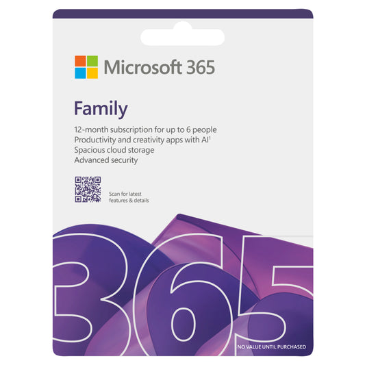 קוד דיגיטלי Microsoft Office 365 Family