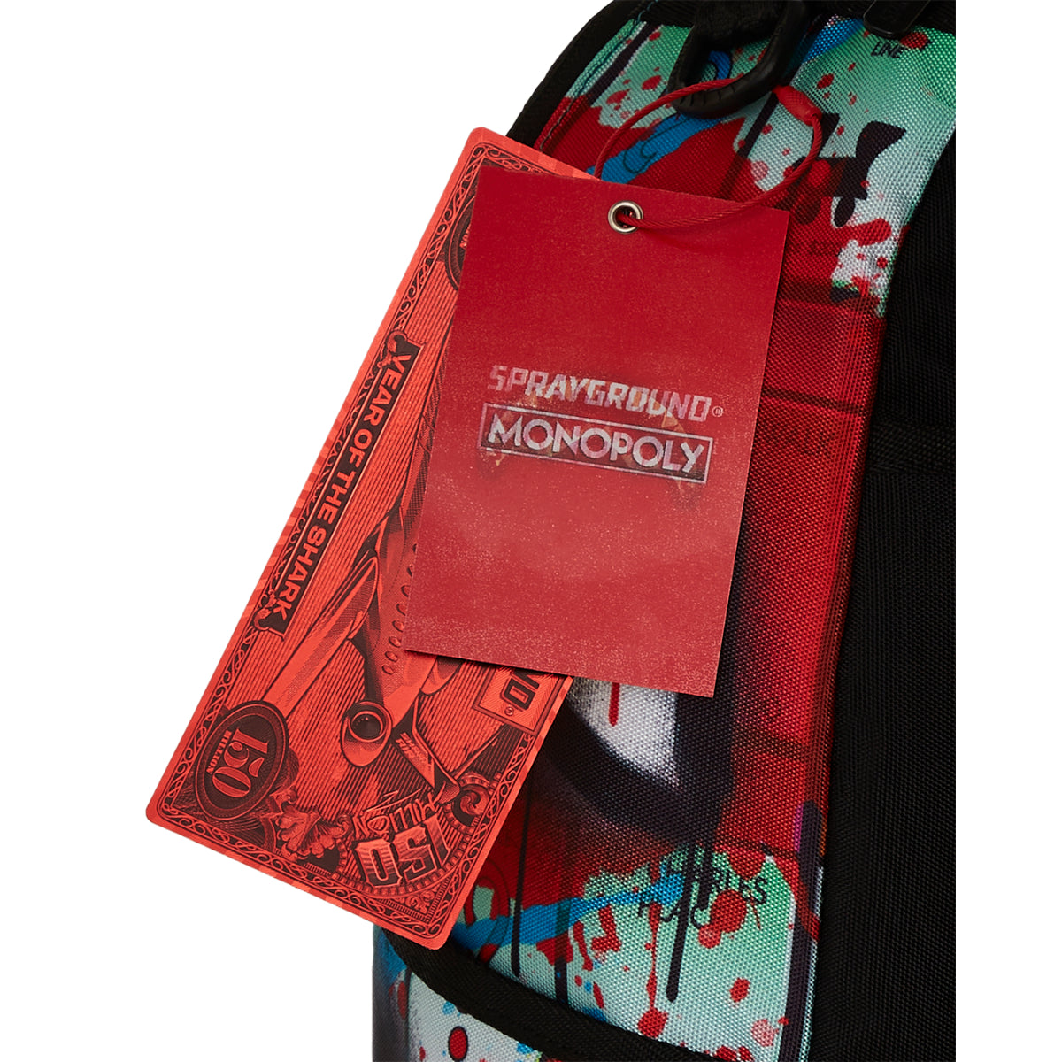 תיק גב Sprayground Monopoly Man Sprayed Board DLXR