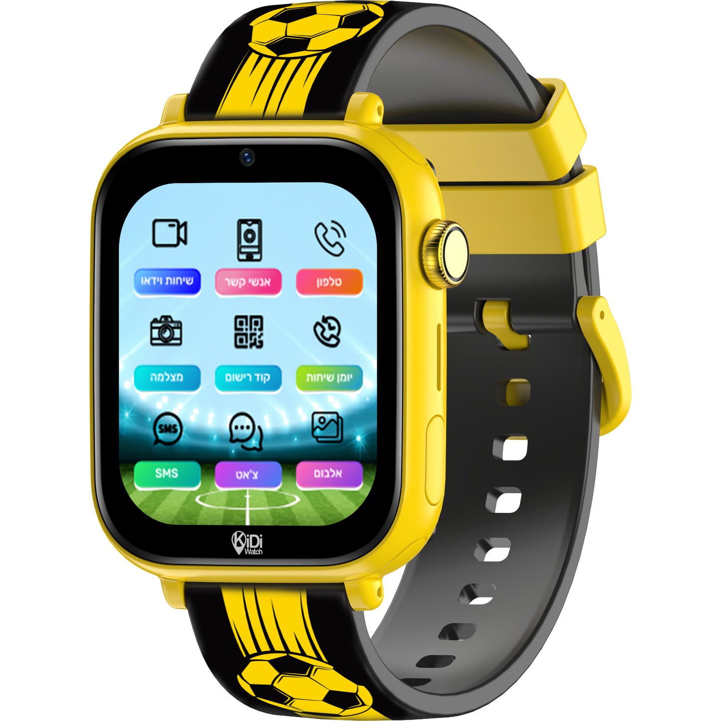 שעון חכם LBS 4G לילדים KidiWatch דגם CHAMPION כדורגל