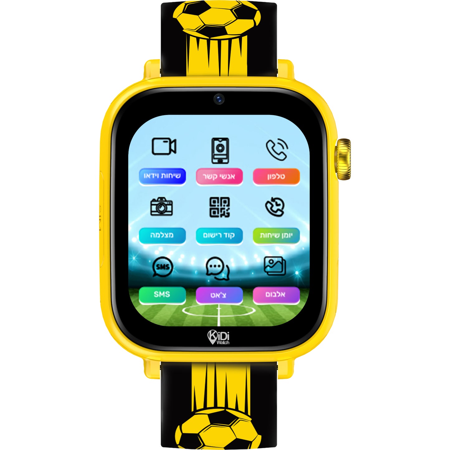 שעון חכם LBS 4G לילדים KidiWatch דגם CHAMPION כדורגל