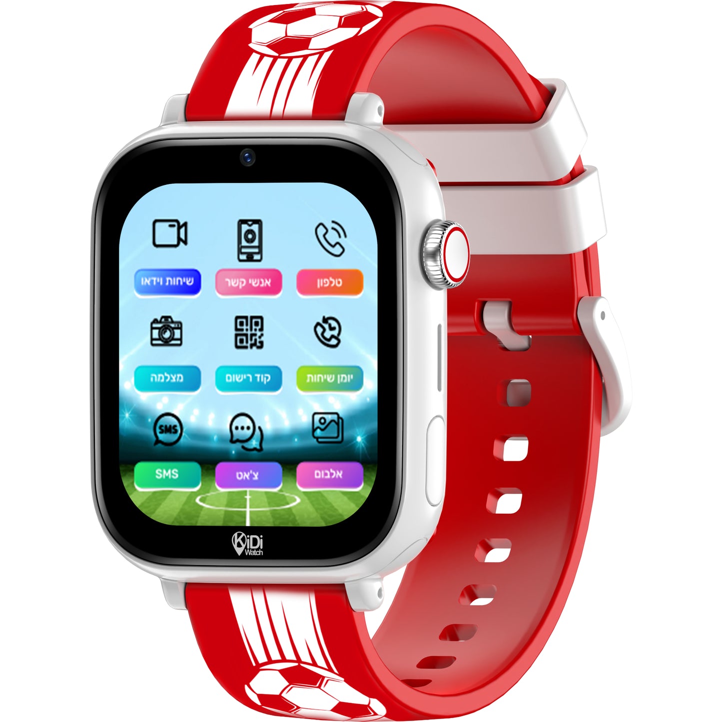 שעון חכם LBS 4G לילדים KidiWatch דגם CHAMPION כדורגל