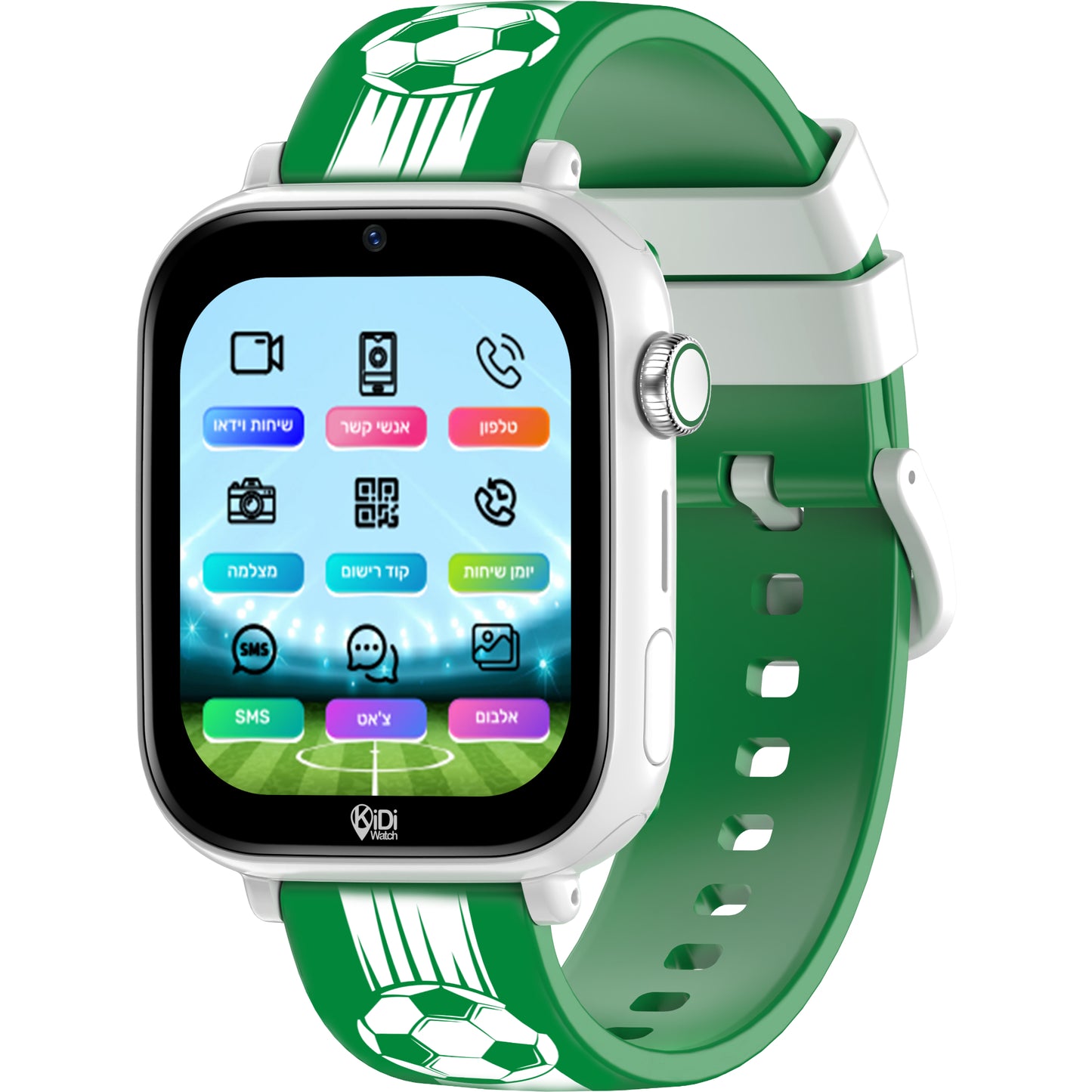 שעון חכם LBS 4G לילדים KidiWatch דגם CHAMPION כדורגל