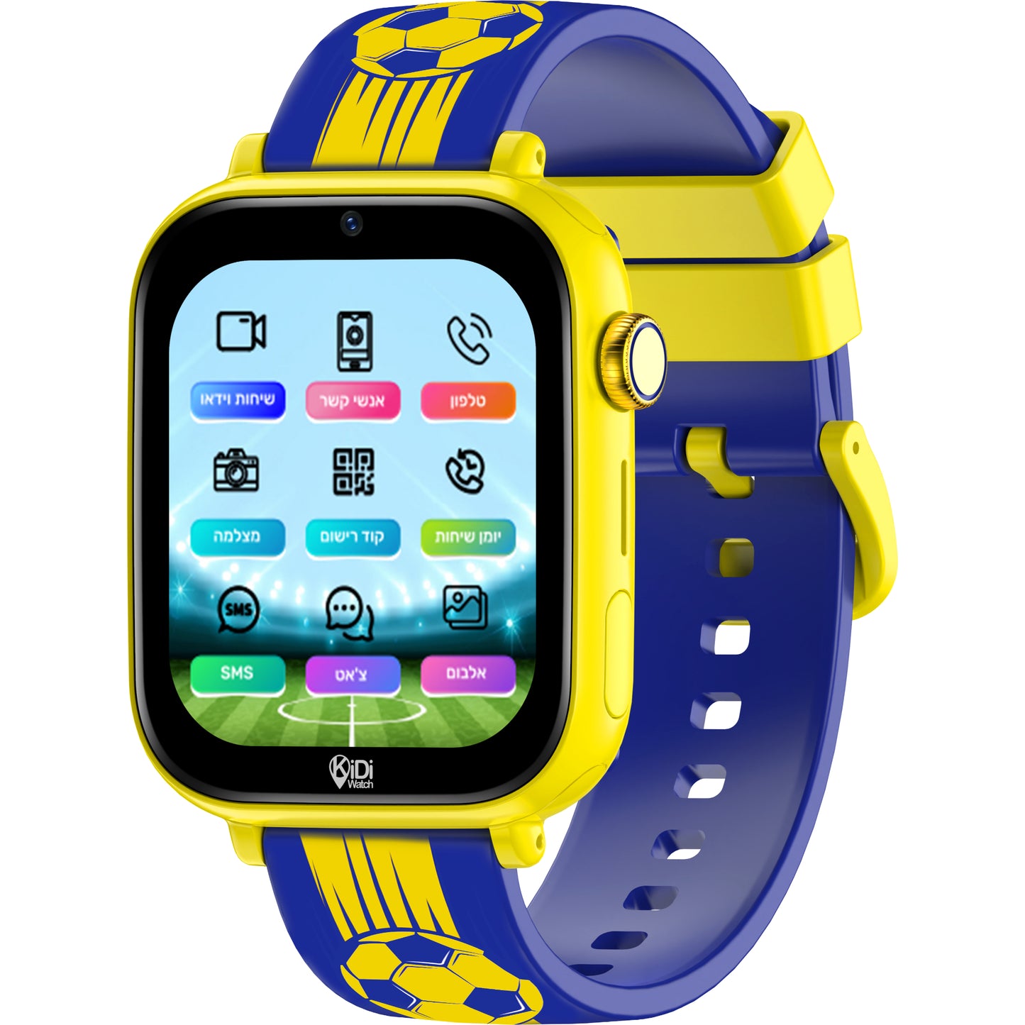 שעון חכם LBS 4G לילדים KidiWatch דגם CHAMPION כדורגל
