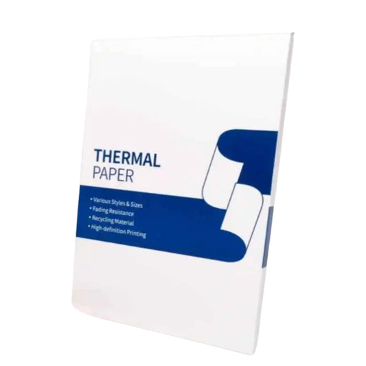 חבילת נייר תרמי 100 יח’ בודדים A4 למדפסת ניידת מבית Aimo