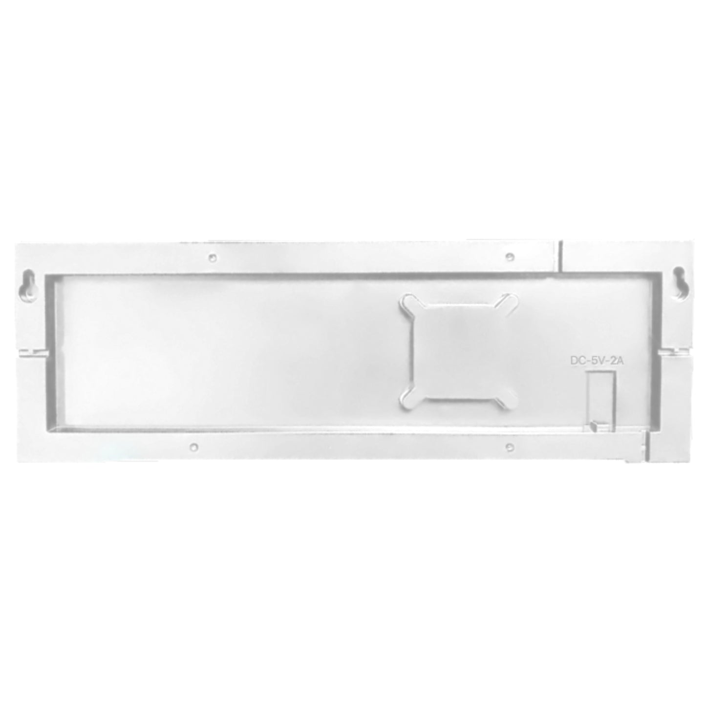 שעון קיר דיגיטלי ושלט Dragon White Rgb