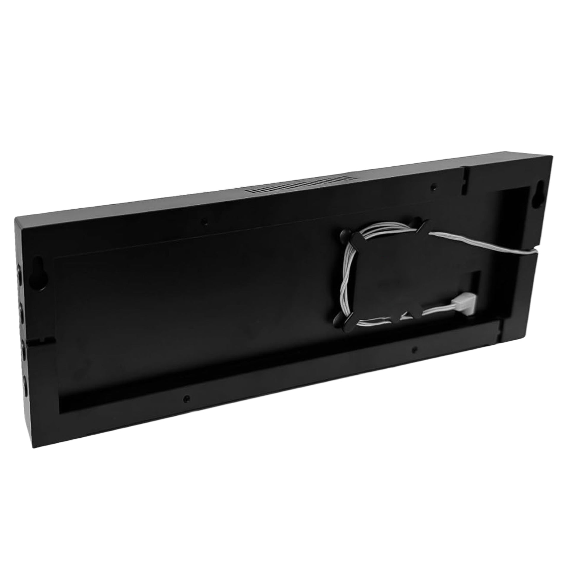 שעון קיר דיגיטלי ושלט Dragon Black Rgb