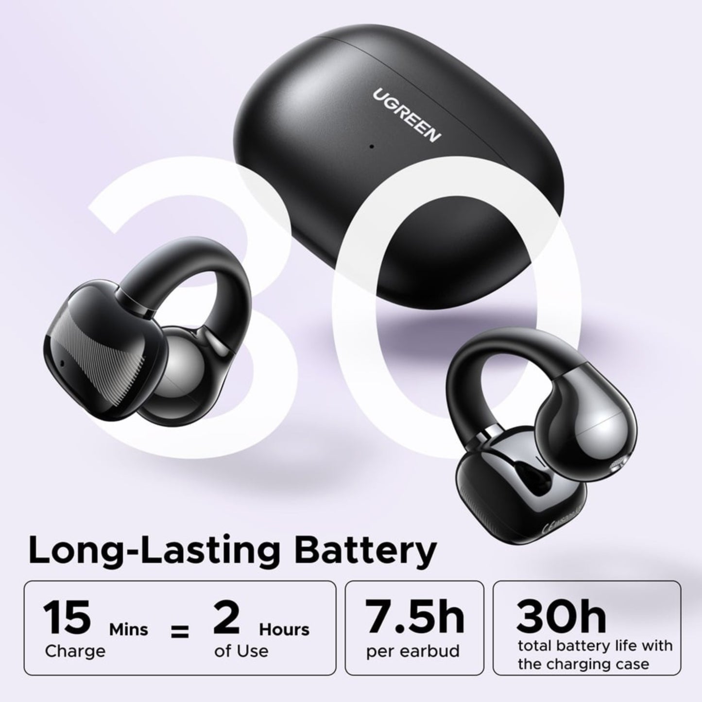 אוזניות אלחוטיות פתוחות Ugreen HiTune S3 TWS Earbuds
