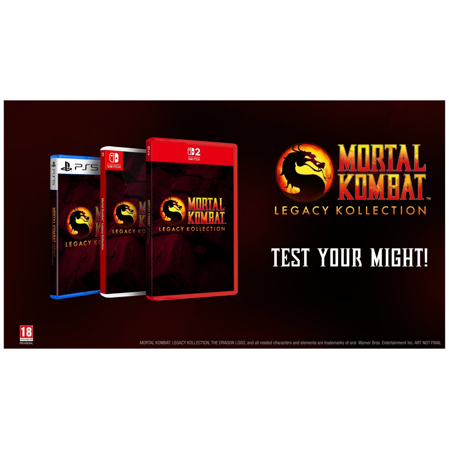 משחק 2 Mortal Kombat Legacy Standard .E. Nintendo Switch