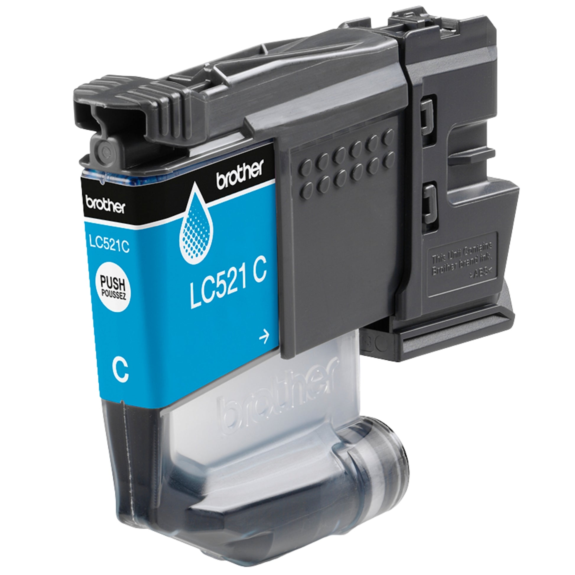 ראש דיו מקורי Brother LC-521C ציאן