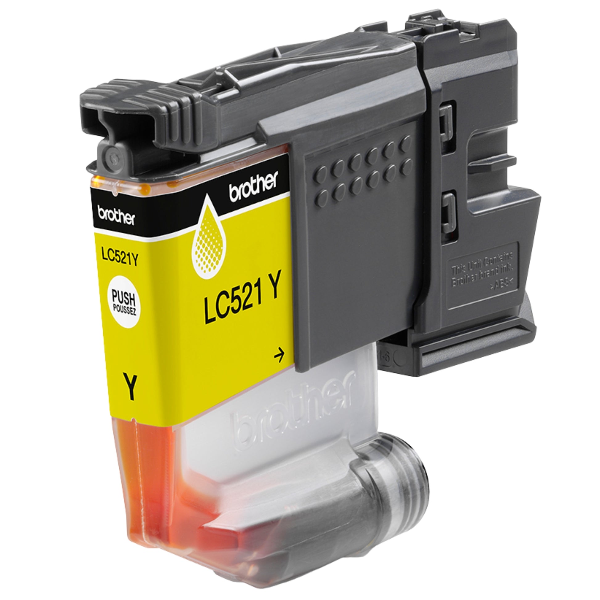 ראש דיו מקורי Brother LC-521Y צהוב