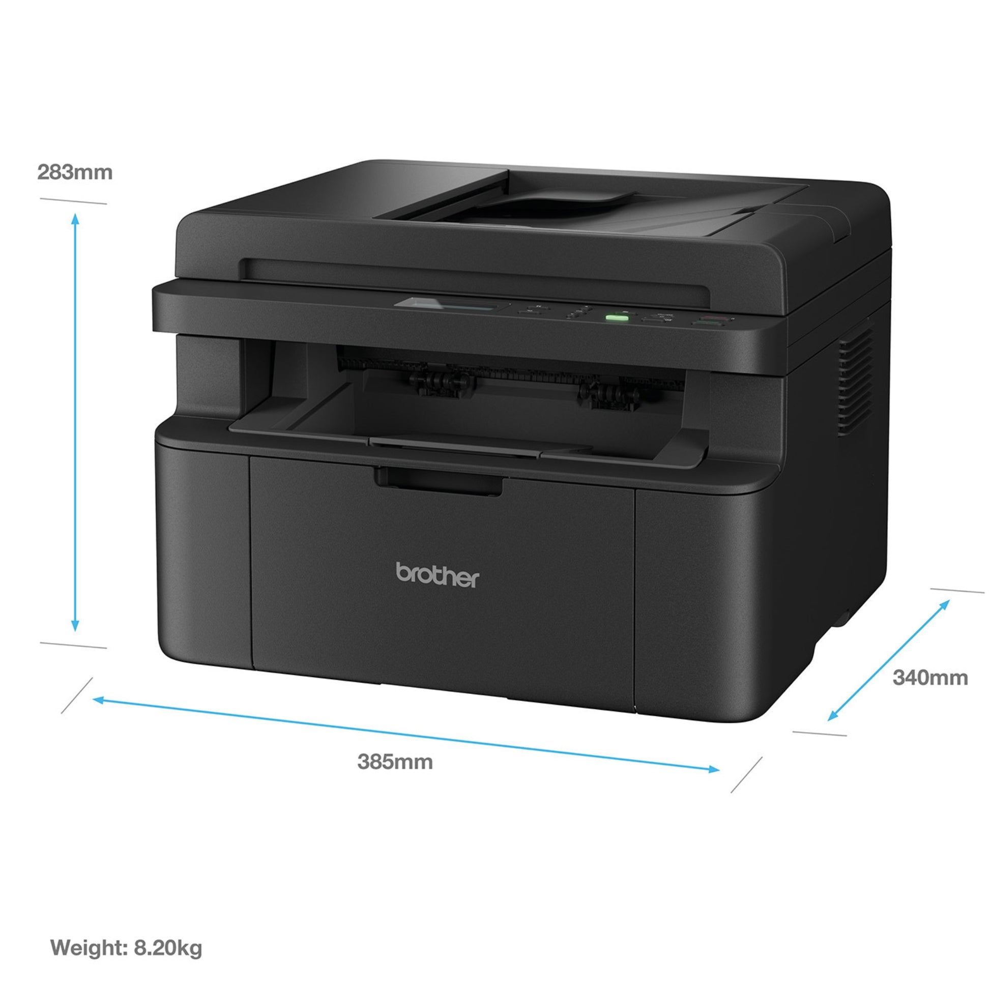 מדפסת לייזר משולבת אלחוטית ופידר Brother DCP-L1660W