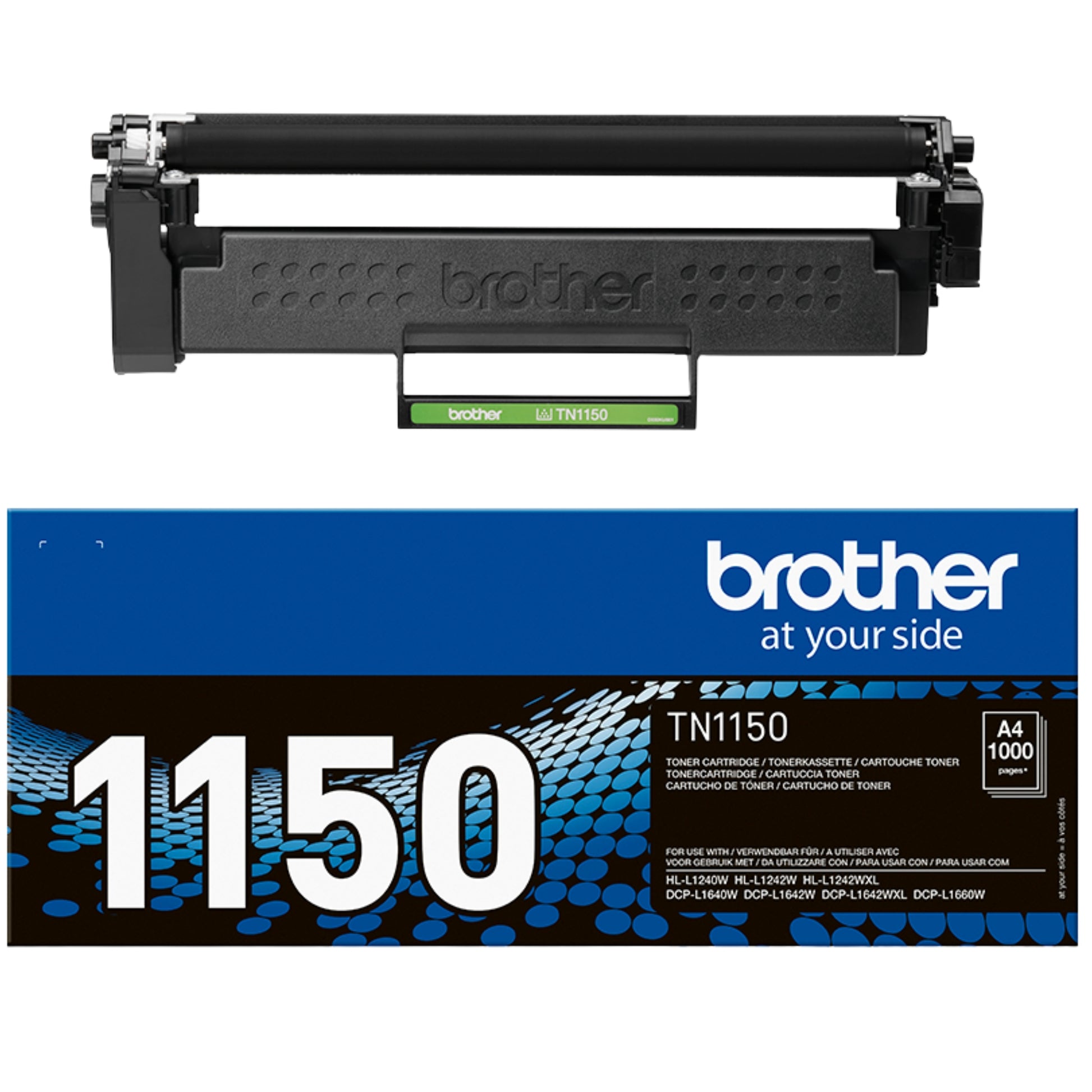 טונר מקורי Brother TN-1150 שחור