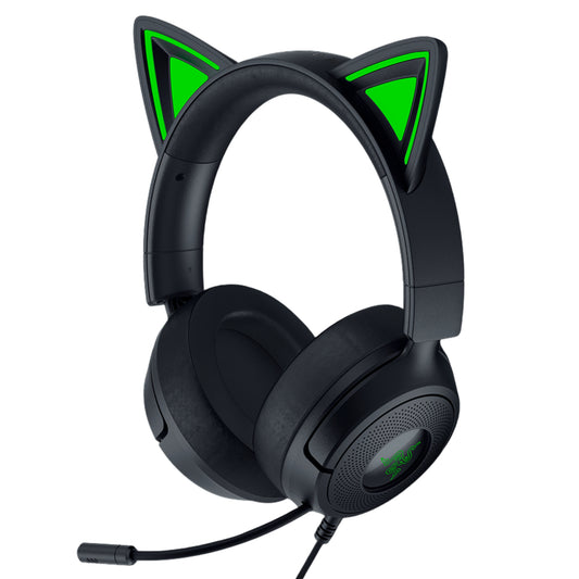 אוזניות גיימינג חוטיות  Razer Kraken Kitty V3 X
