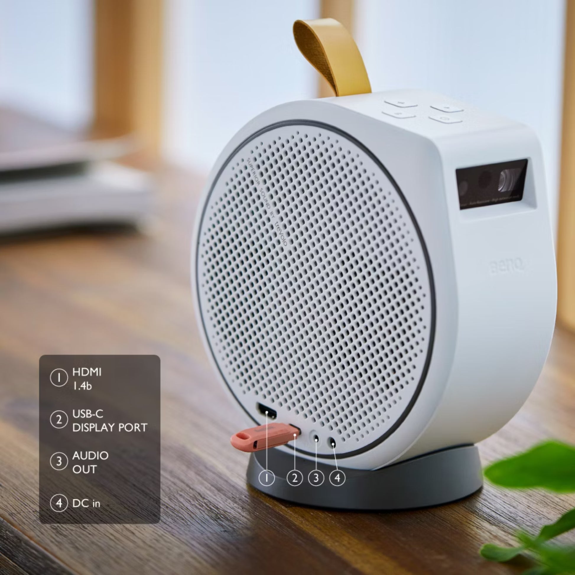 מקרן נייד BENQ GV30 Smart Mini Wireless Android TV