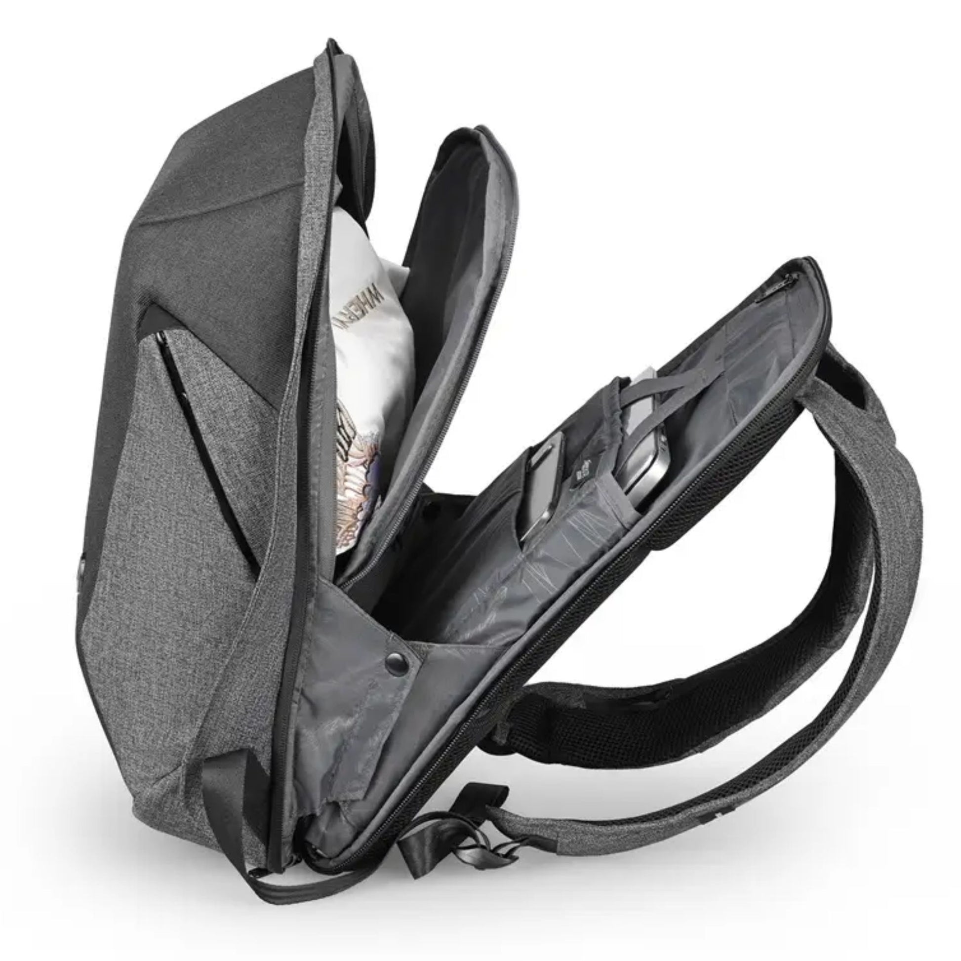 תיק גב למחשב 16" Swiss Digital Cosmo שחור אפור