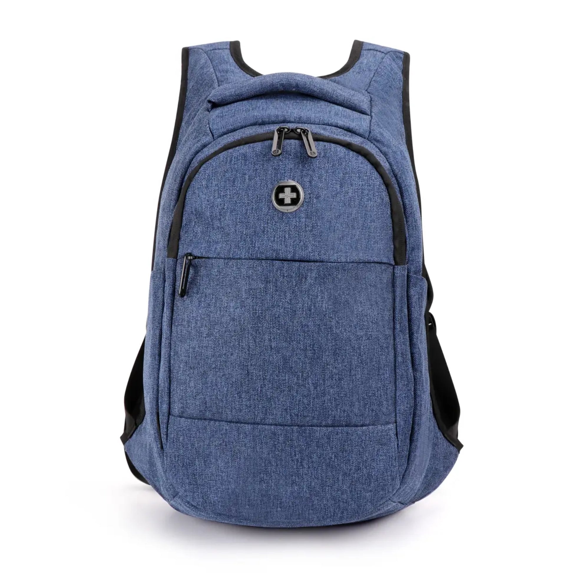 תיק גב למחשב 15" Brillante Swiss Digital כחול ג'ינס