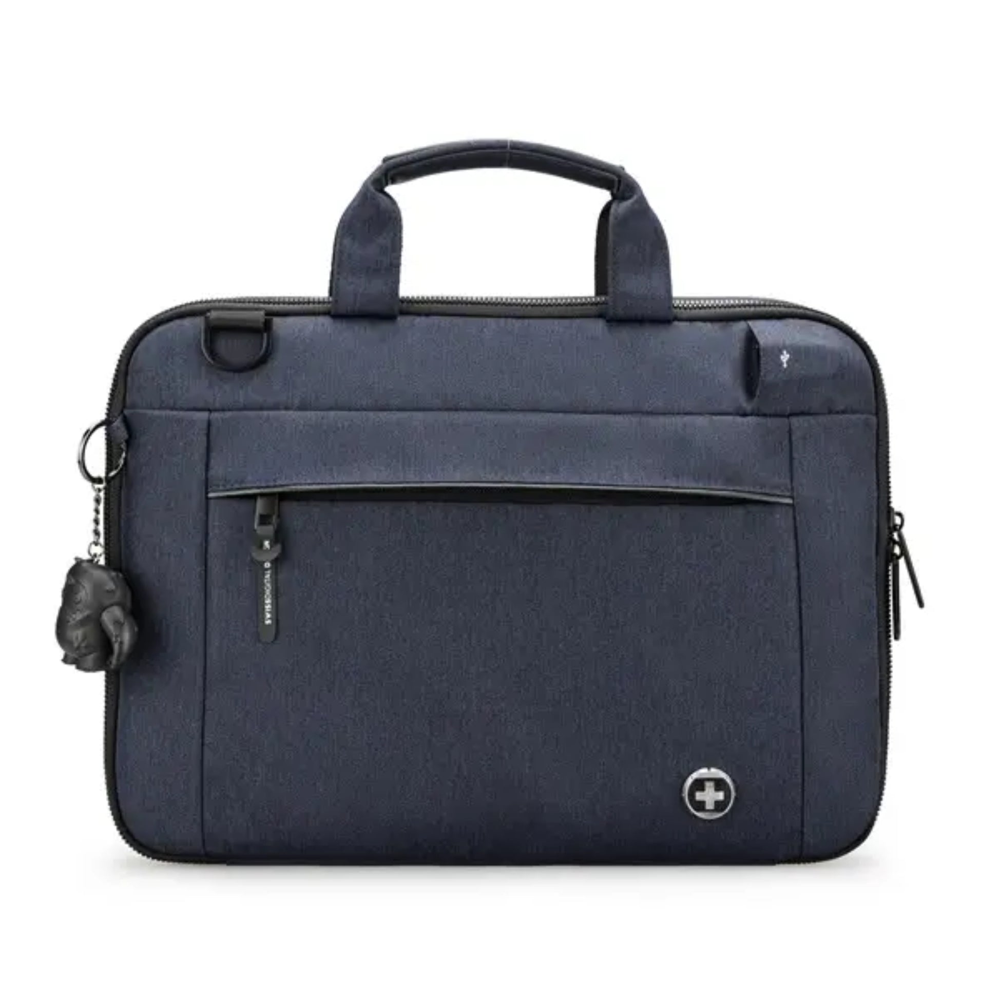 תיק צד למחשב 16" Bolligen כחול Swiss Digital