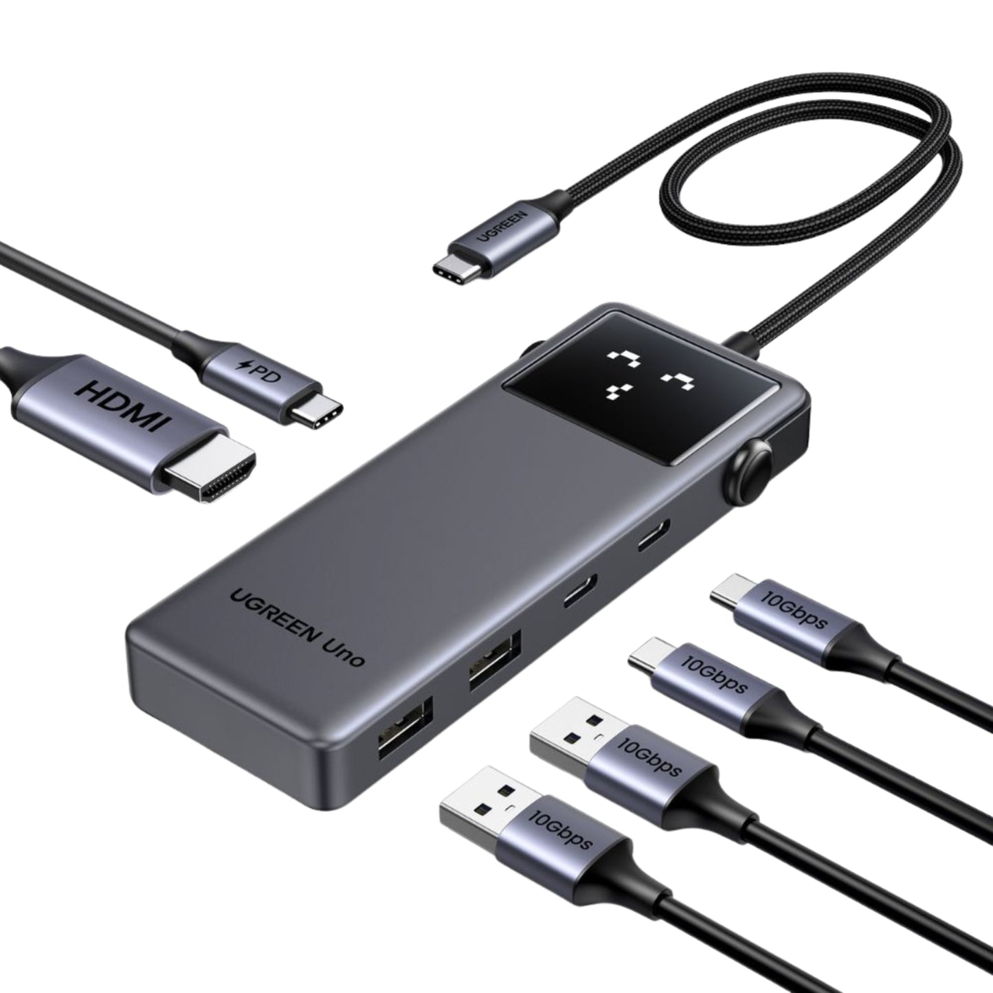 מפצלUSB C Hub 6 ב-1 Ugreen Uno