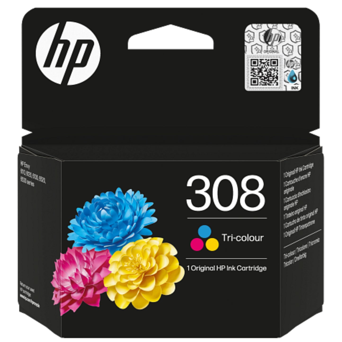 ראש דיו צבעוני מקורי דגם HP 308 7FP20UE