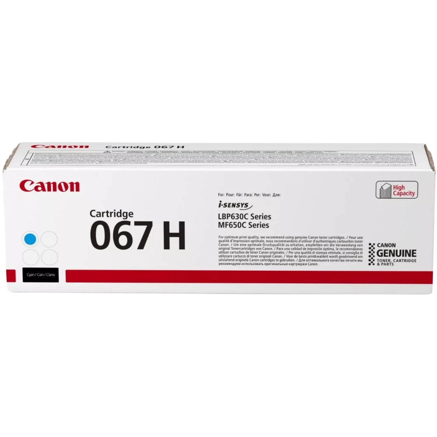 טונר כחול Canon 067H 2.35K