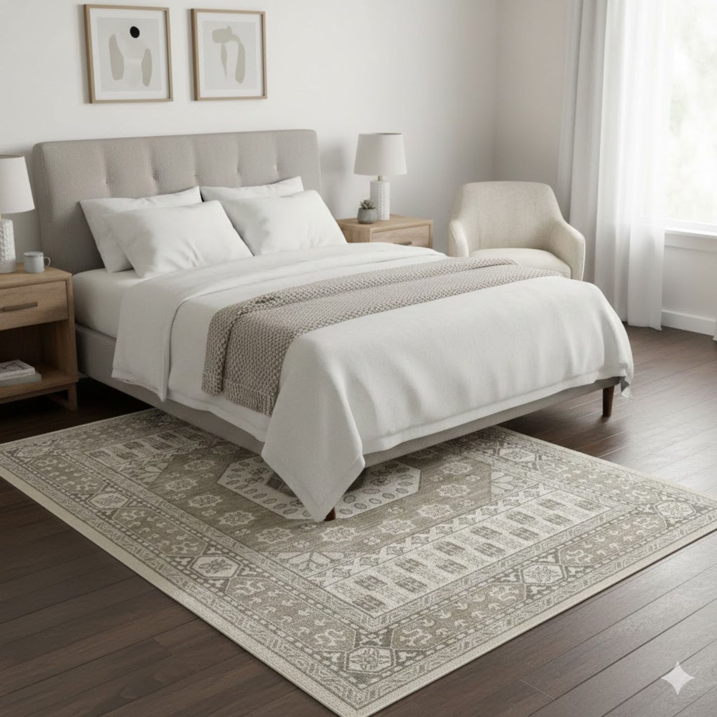 שטיח דגם Stone Mosaic -Deluxe בגודל 345*245 ס"מ Buona Casa