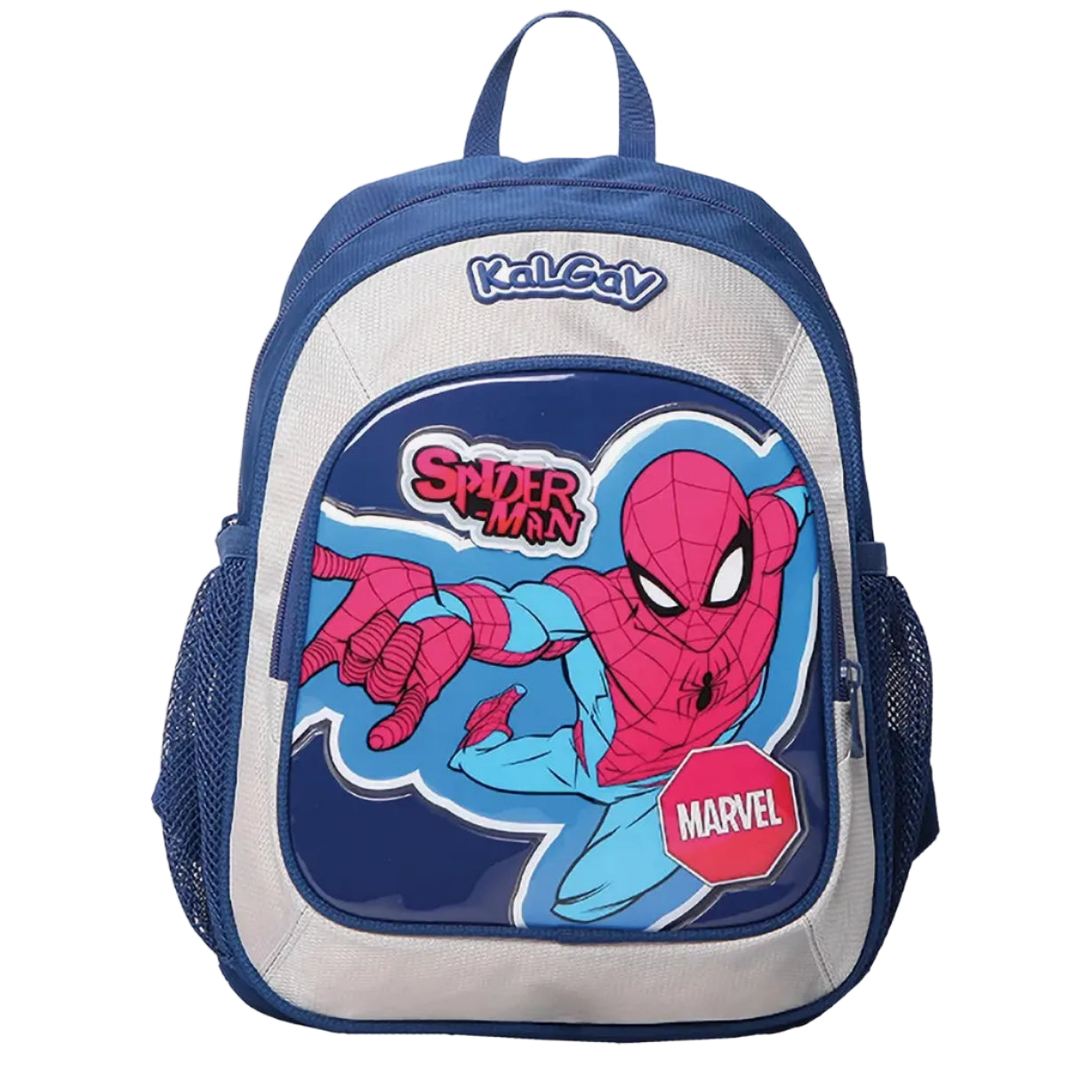 תיק גן נועם SPIDERMAN כחול כהה/אפור
