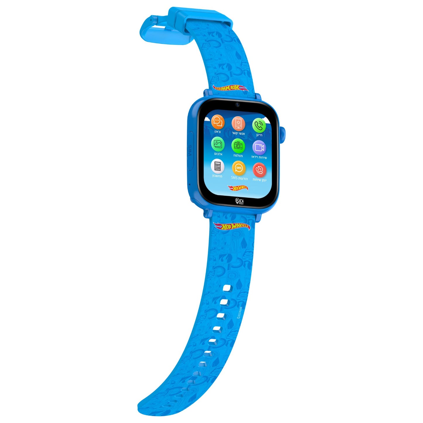 שעון חכם לילדים KidiWatch Friends Hot Wheels (2026) 4G שנה אחריות ע"י היבואן הרשמי