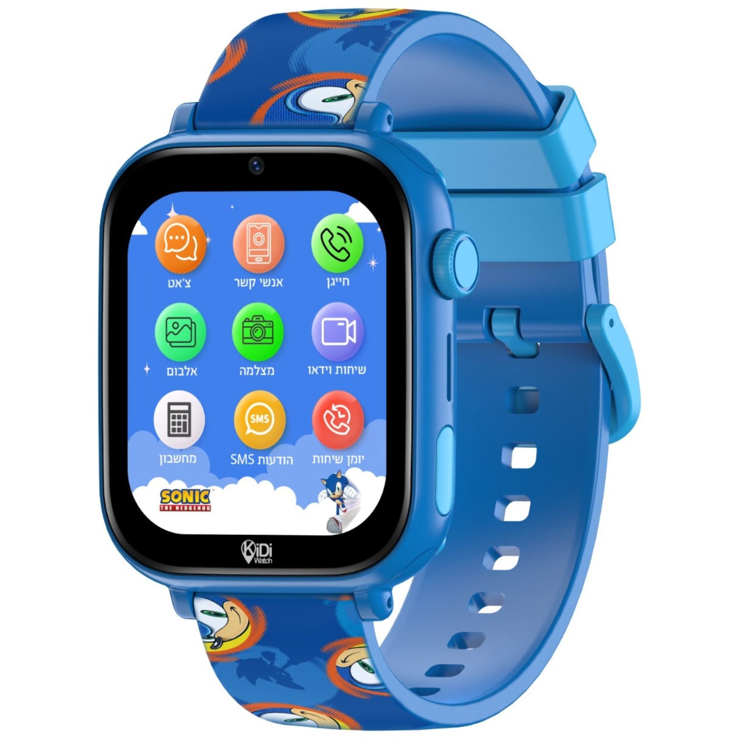 שעון חכם לילדים KidiWatch Friends Sonic (2026) 4G שנה אחריות ע"י היבואן הרשמי