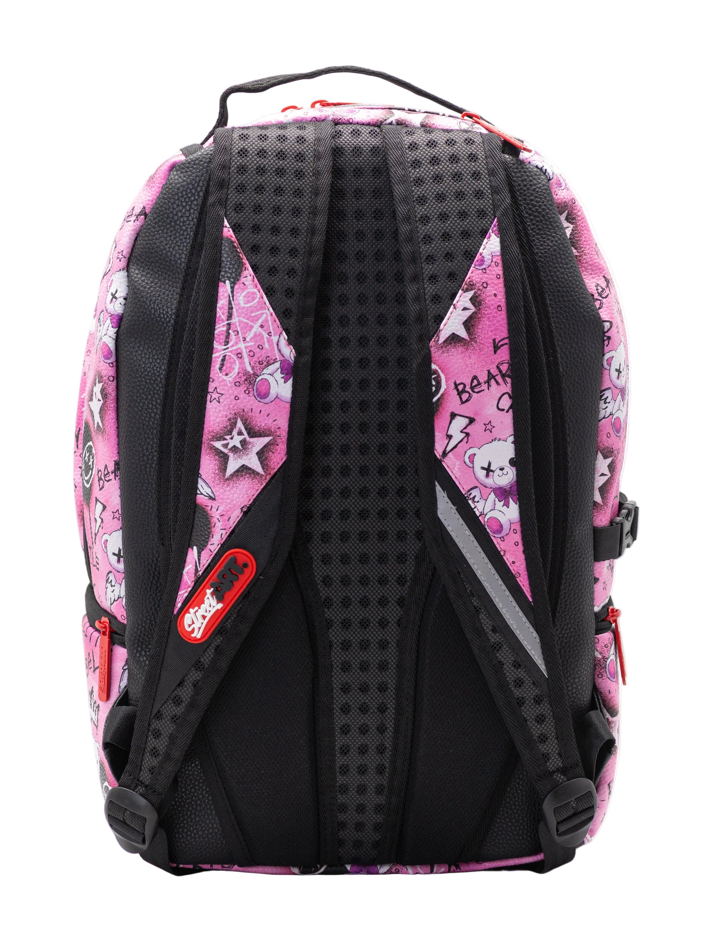 תיק גב Pink Bear Street Art Pu