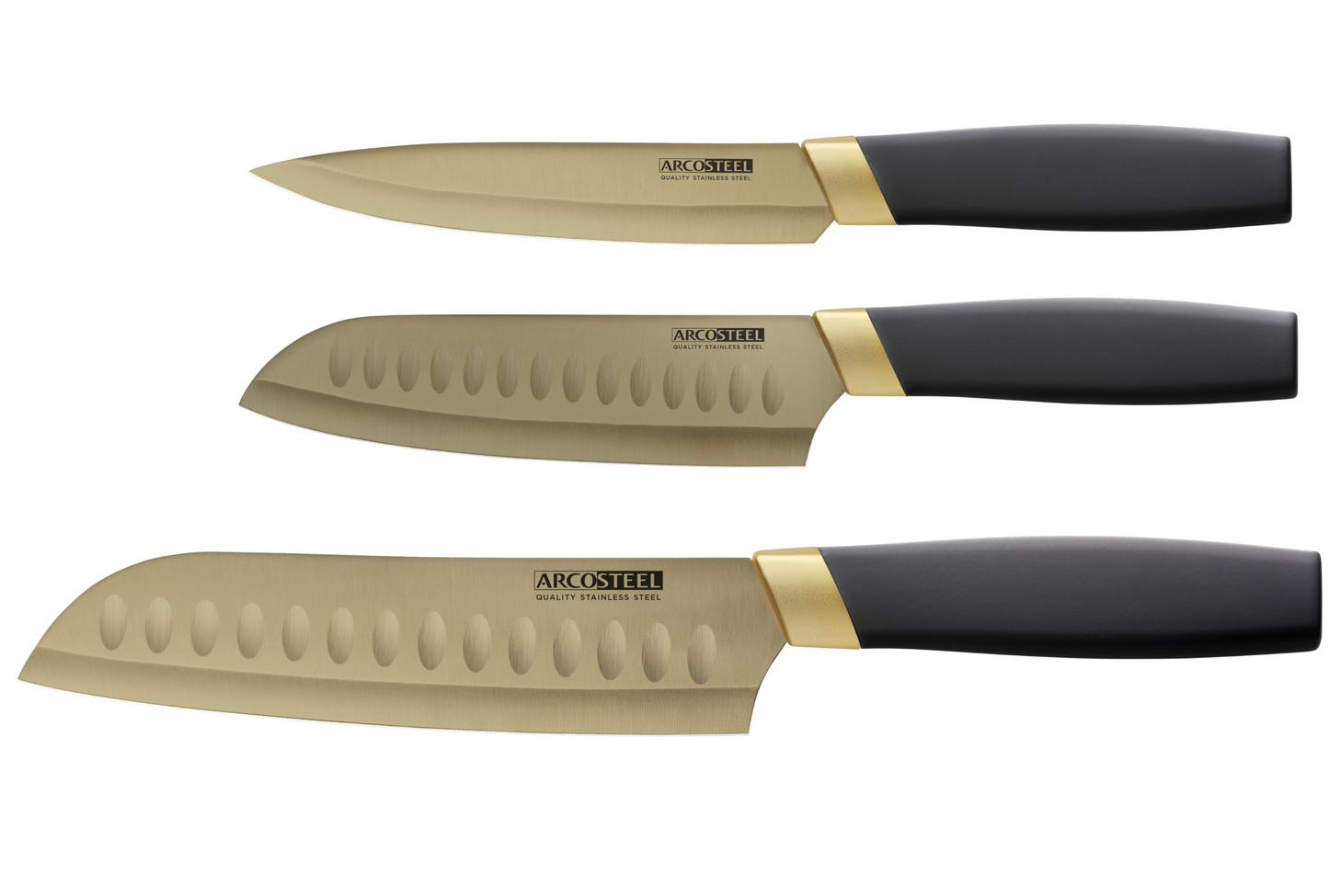 סט סכיני שף 3 חלקים Arcosteel