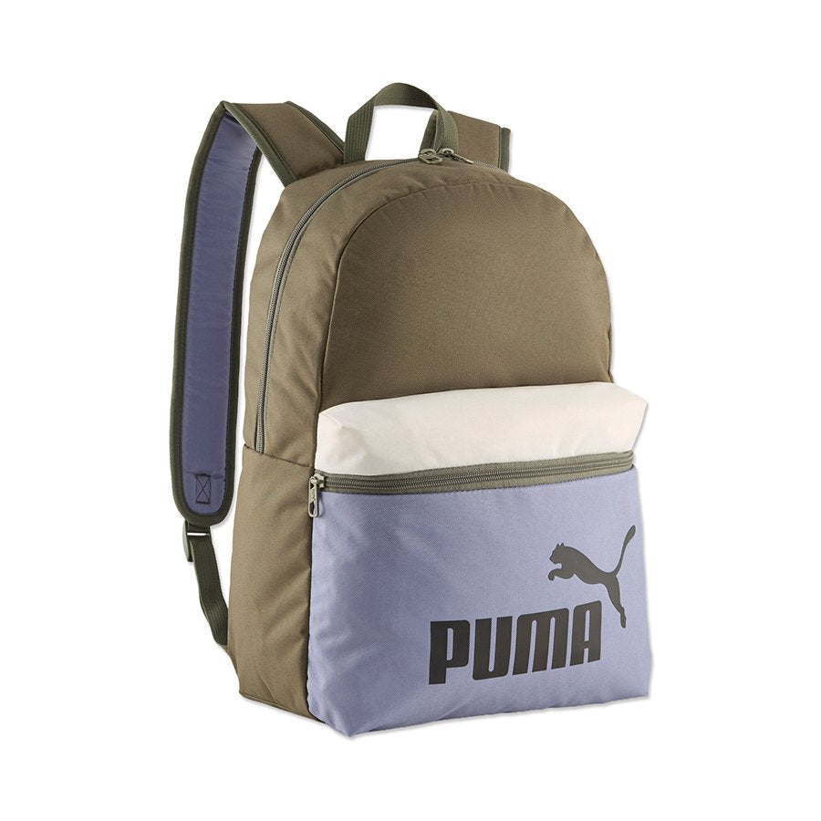 תיק גב ירוק זית ותכלת של Puma