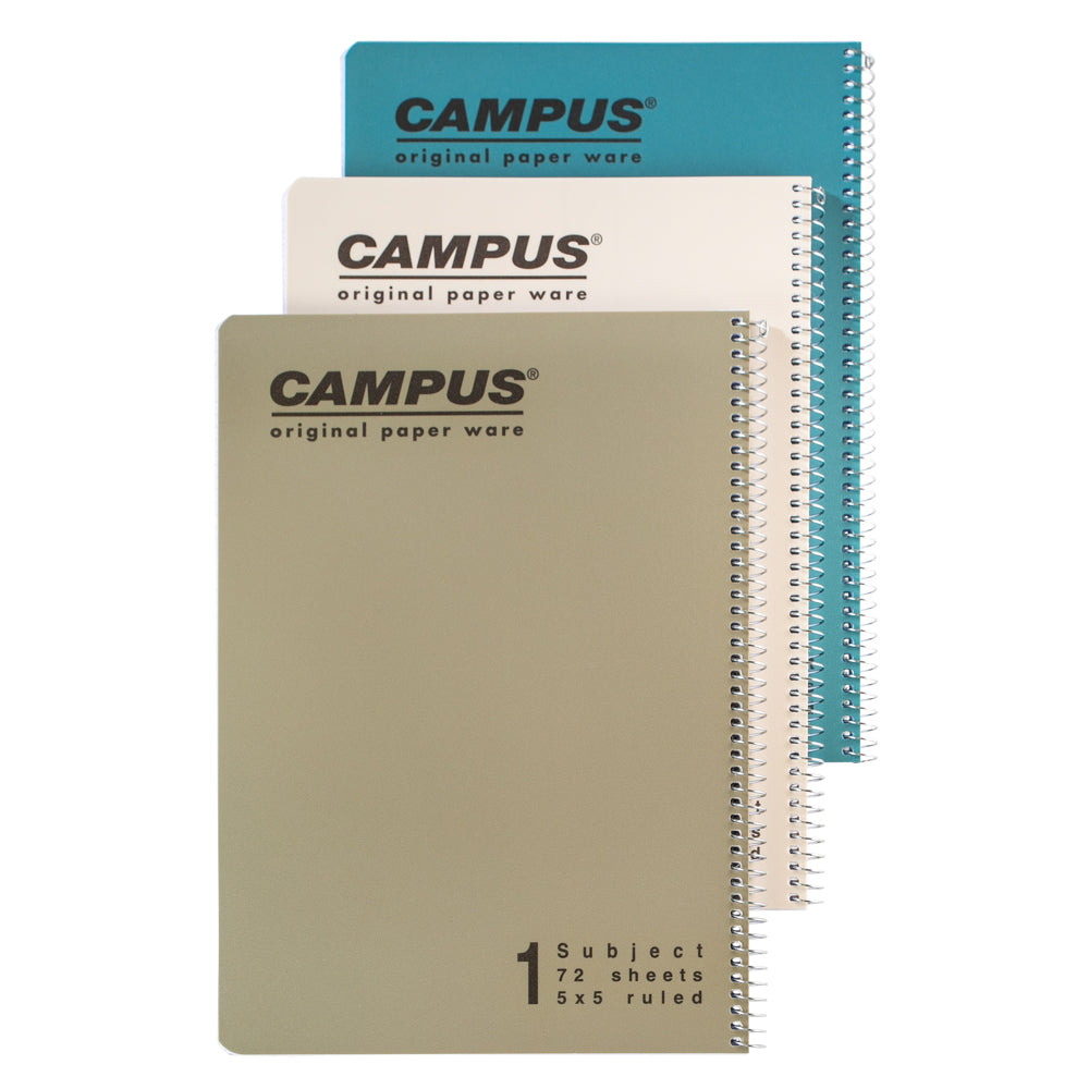 מחברת ספירלה משבצות Special Earth Campus A4 מעורב צבעים