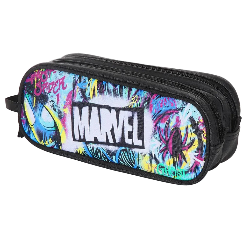 קלמר 2 תאים MARVEL GHOST SPIDER שחור 93881