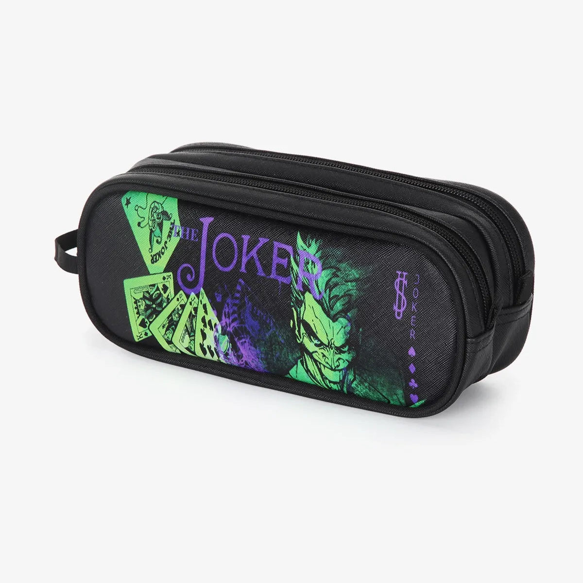 קלמר 2 תאים WB CARD JOKER שחור 93886