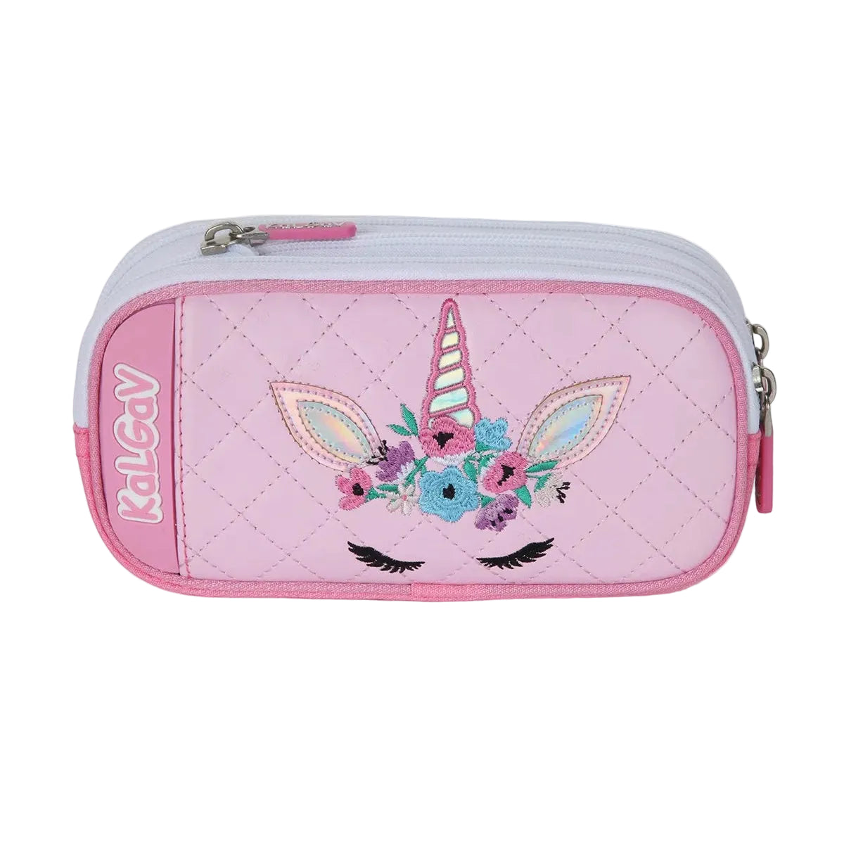 קלמר 2 תאים מתרחב UNICORN HORN ורוד בהיר/גרדיאנט 785684