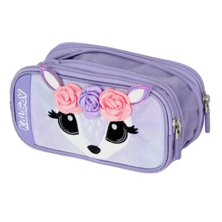 סט תיק טרולי אורטופדי וקלמר Itrolly Deer ורוד