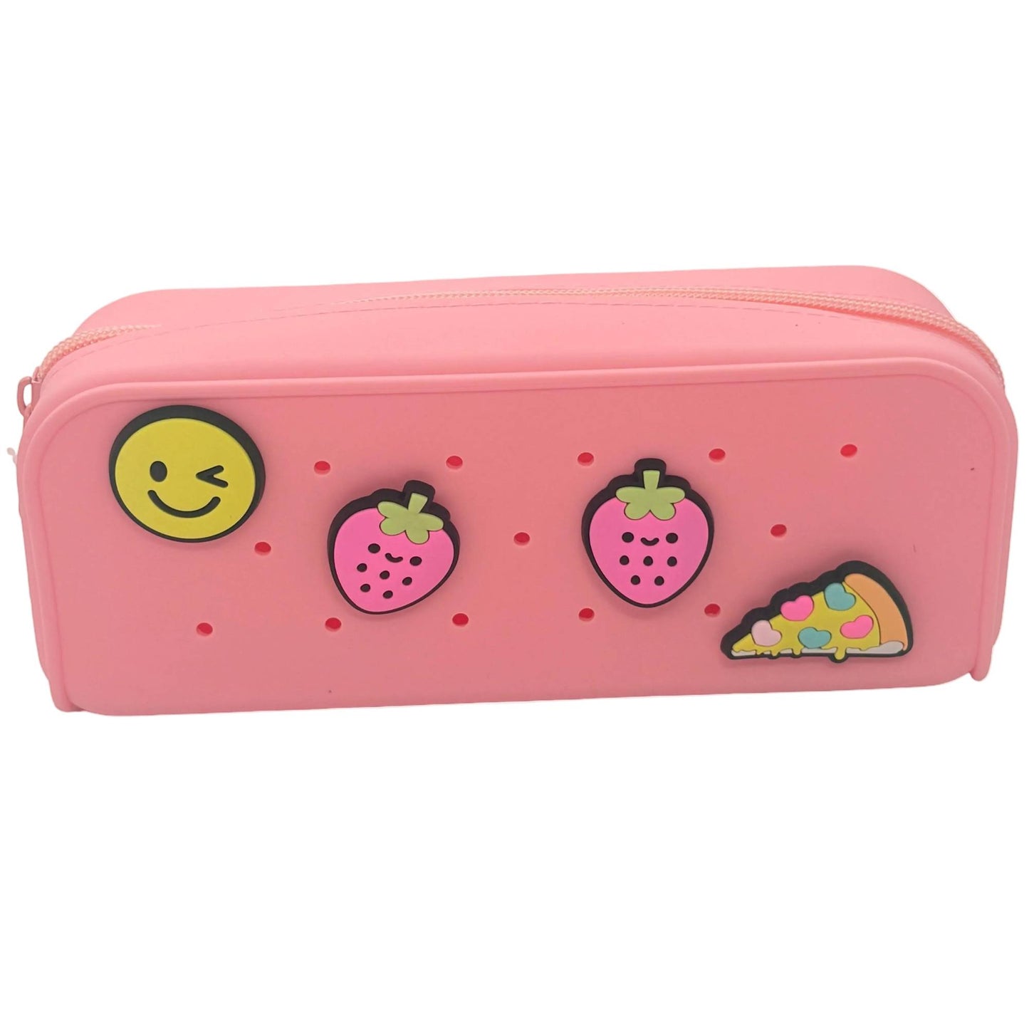 ורוד עם 4 צ'רמרים LOOPY קלמר סיליקון